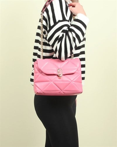 Zincir Saplı Çanta Pembe