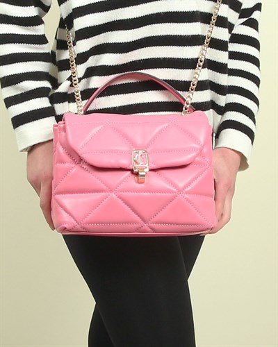 Zincir Saplı Çanta Pembe