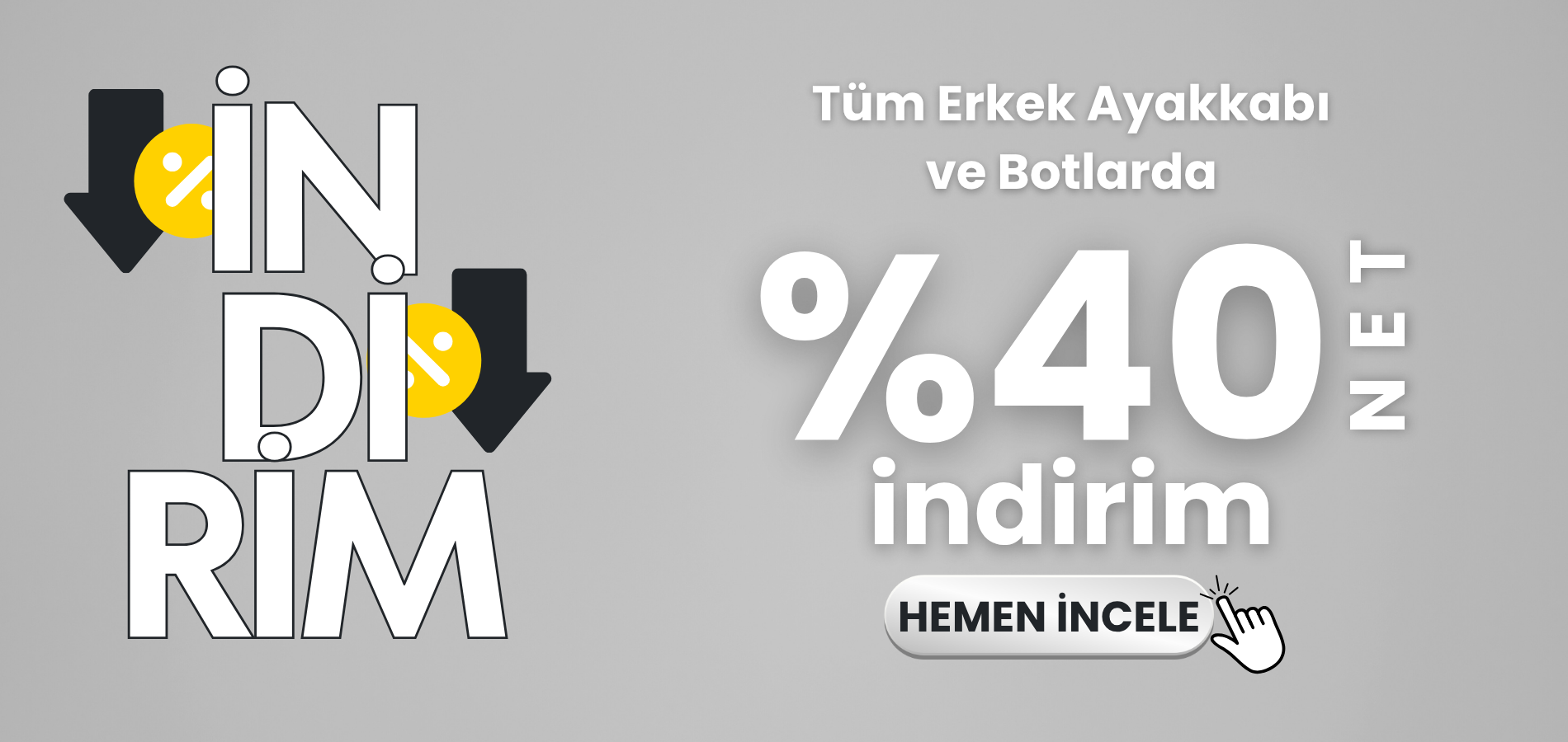 Erkek Ayakkabı İNDİRİMİ!