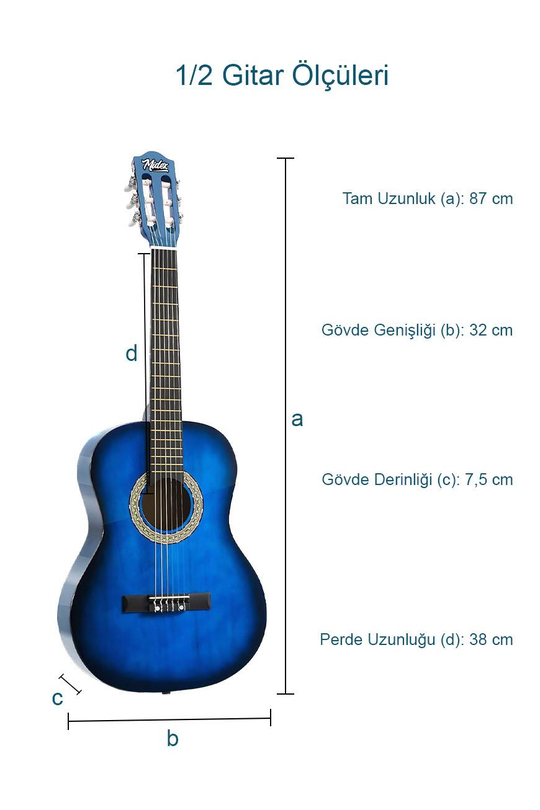 Mavi Renk Gitar Fiyatları