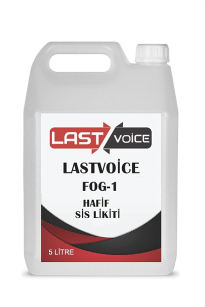 Lastvoice Fog-1 Sis Makinesi Likiti Sıvısı 5 Litre Hafif