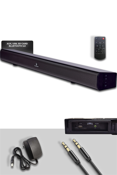 Maxword SLC-160USB-BT Soundbar TV Ses Sistemi Bluetooth ve USB 160 WATT (79x8x6 cm)