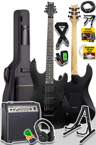 Midex GRX-300-30-AMP Profesyonel Elektro Gitar Seti 30 Watt Gainli Amfi ve Full Set