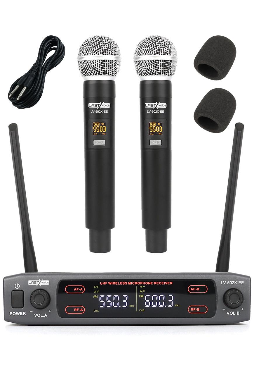 Lastvoice Lv-502EE UHF Kablosuz EL Tipi Mikrofon