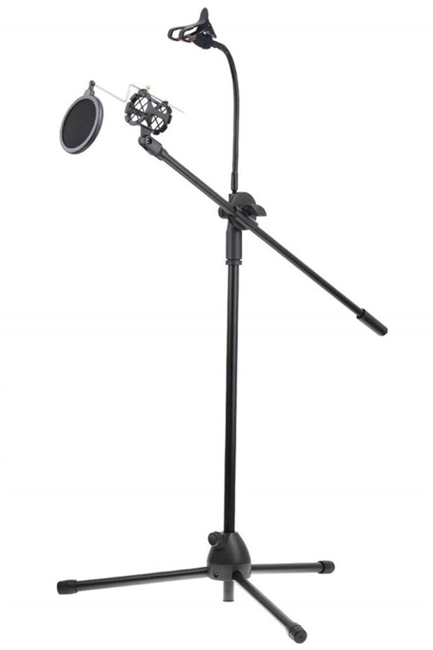 Lastvoice MS08 Set Mikrofon Sehpası Ayağı Filtre ve Telefon Standı