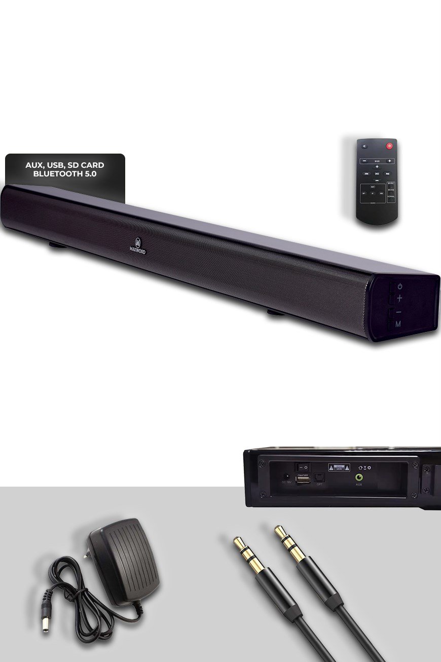 Maxword SLC-160USB-BT Soundbar TV Ses Sistemi Bluetooth ve USB 160 WATT
