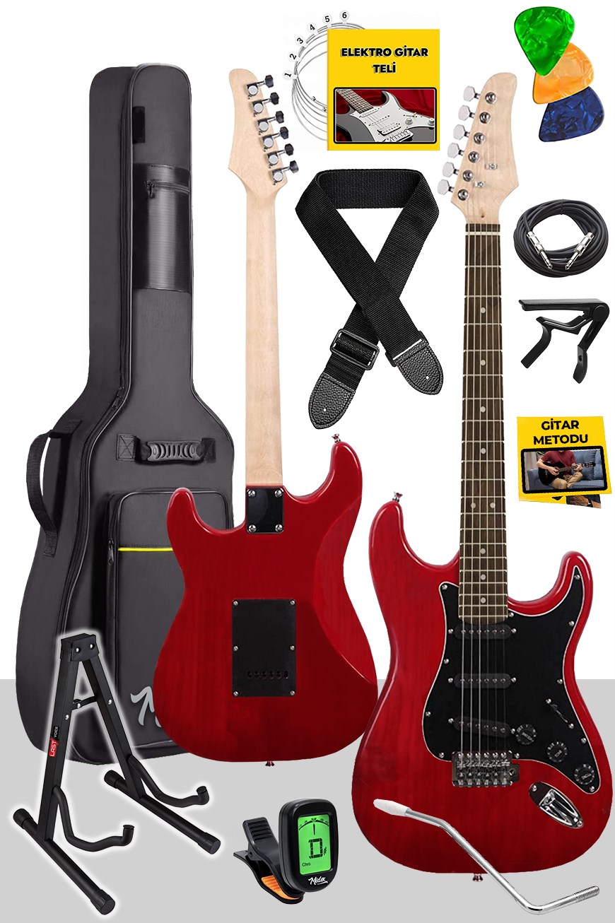 Midex RPH-30RDST Red Elektro Gitar Fiyatları