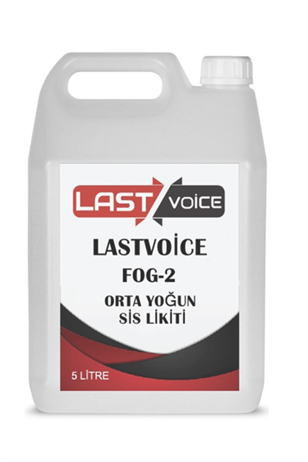 Lastvoice Fog-2 Sis Makinesi Likiti Sıvısı 5 Litre Orta