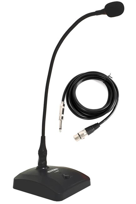Lastvoice Masa Tipi Işıklı Kürsü Mikrofonu (L-380)