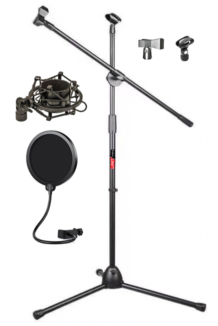 Lastvoice Ms06PAK Mikrofon Standı Shock Mount Pop Filter Set