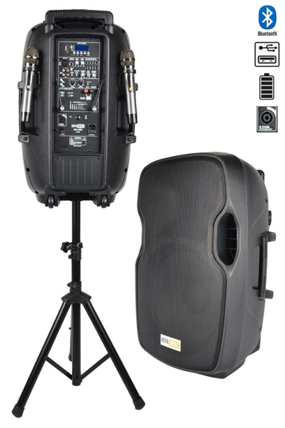 standli taşınabilir ses sistemi hs-1400