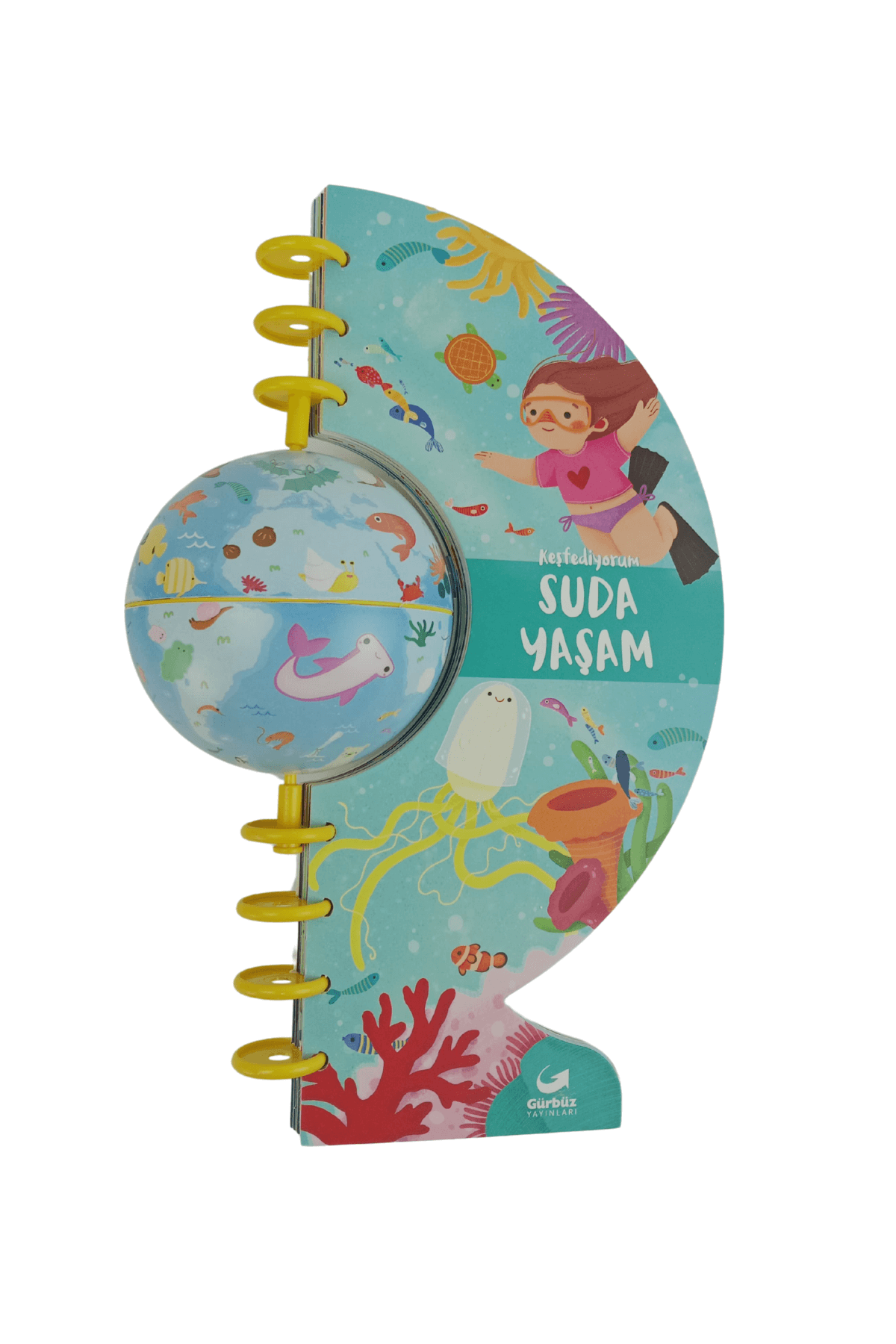 11 Cm Keşfediyorum Suda Yaşam Kitabı