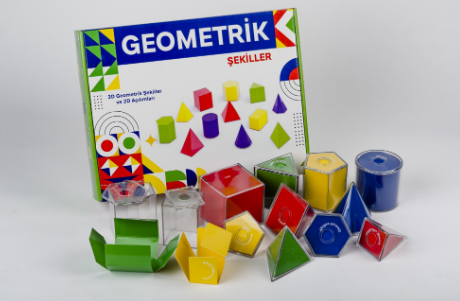 2D 3D Geometrik Şekiller