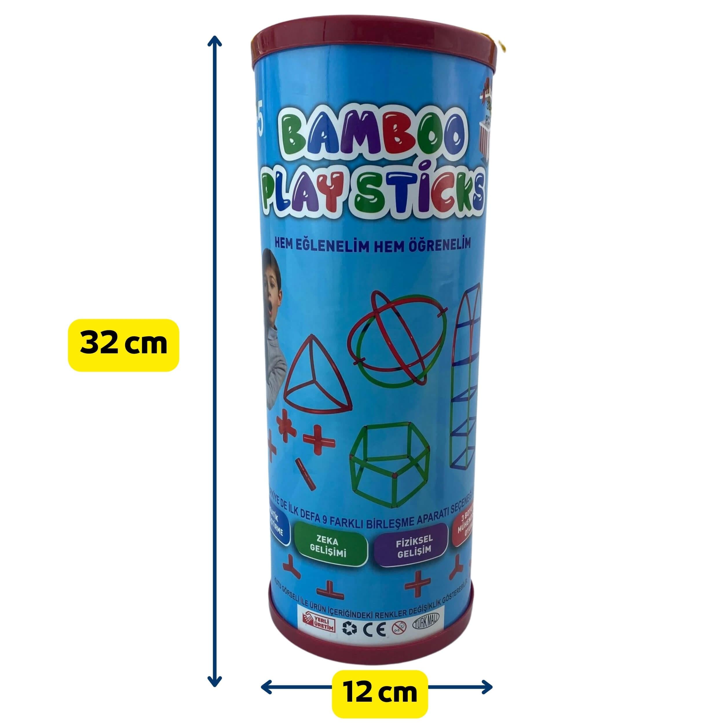 320 Parça Bambu Çubuklar