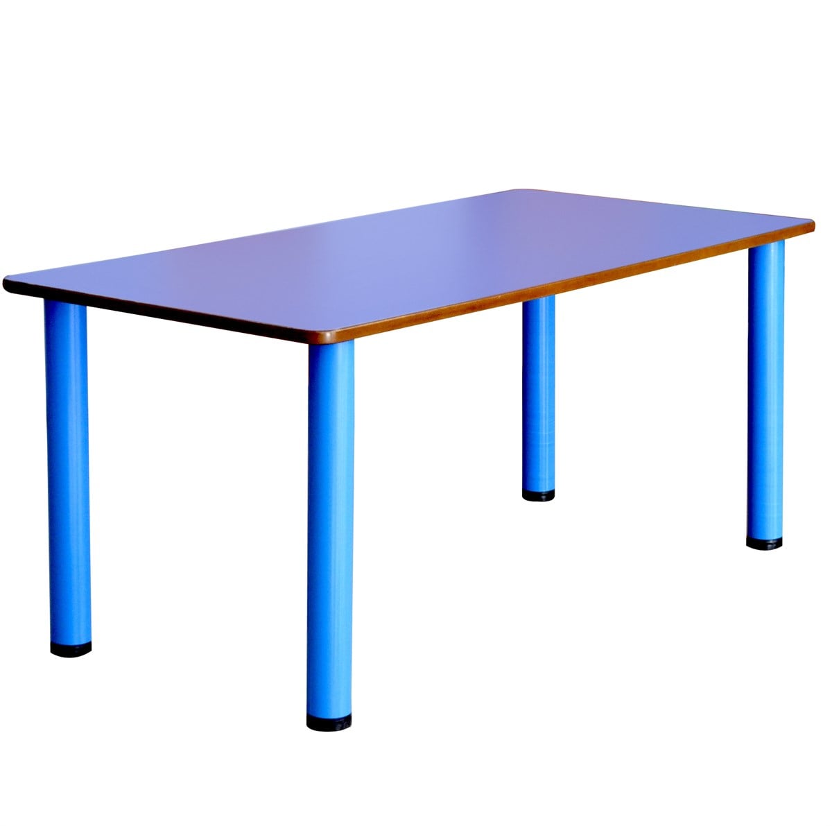 60 x 120 cm Mdf Masa Metal Ayaklı
