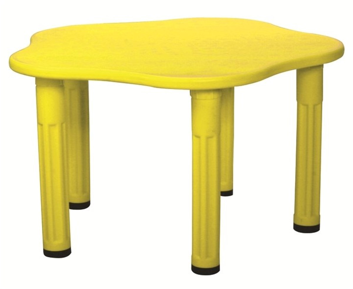 Beşgen Plastik Masa