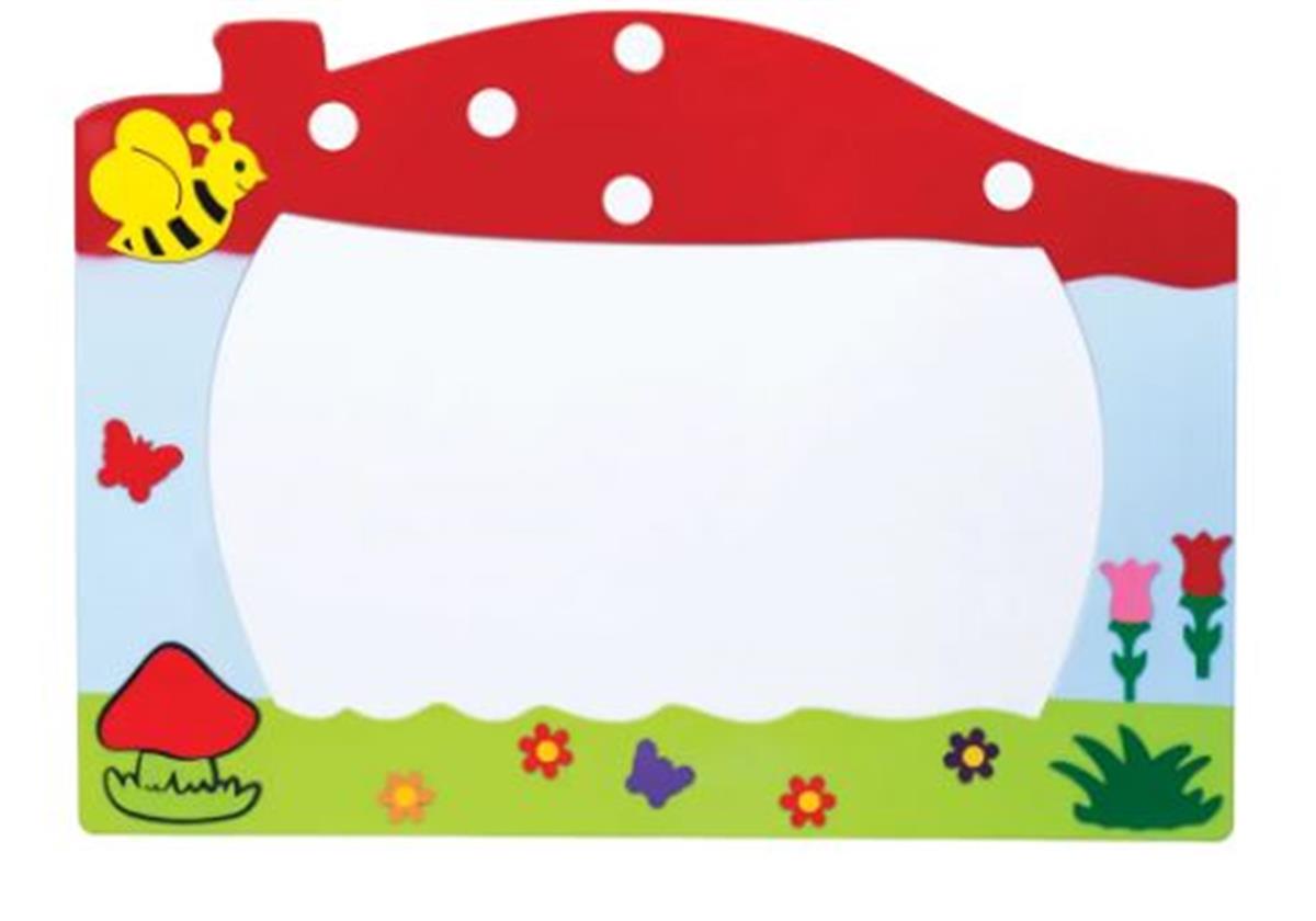 Figürlü Yazı TahtasıKMY025Mantar Ev Yazı Tahtası
