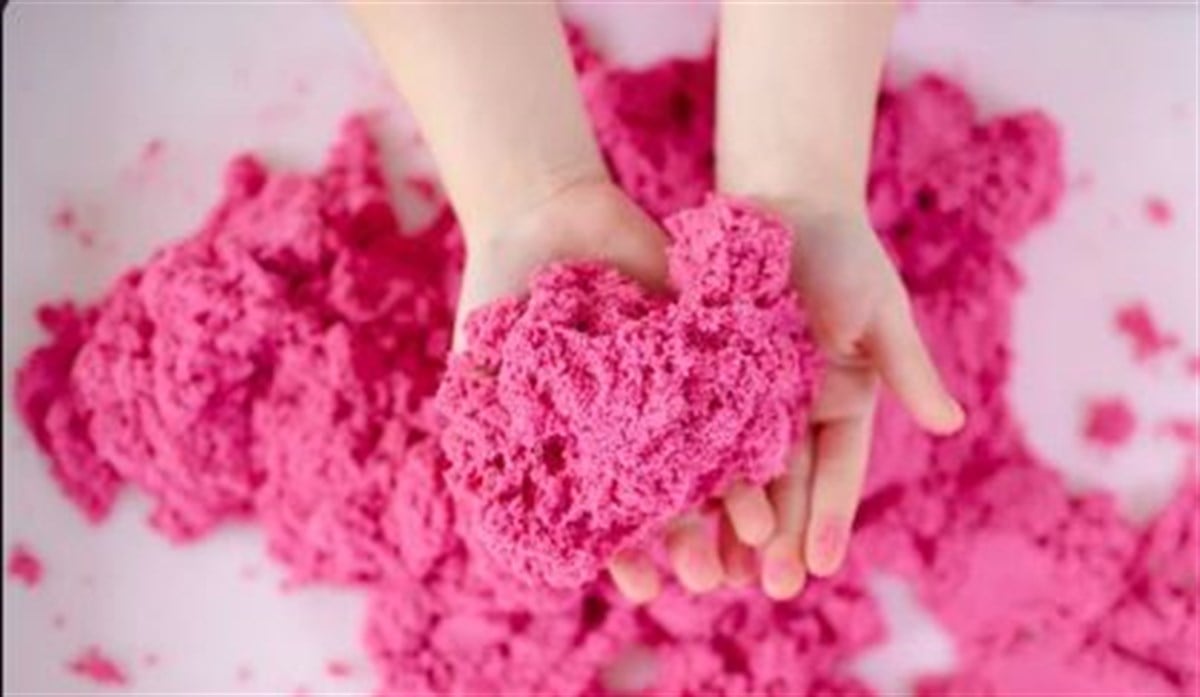 Kinetik Oyun Kumu 2,5 Kg Pembe