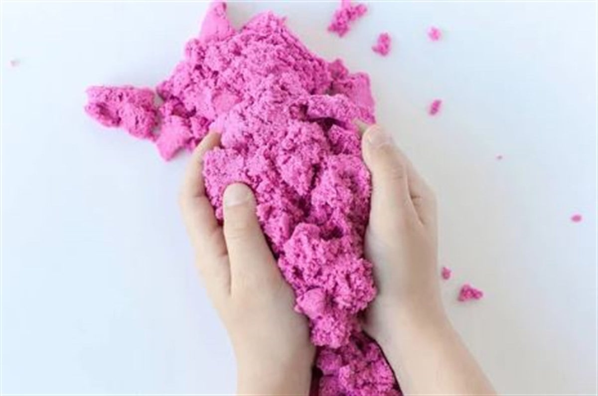 Kinetik Oyun Kumu 2,5 Kg Pembe