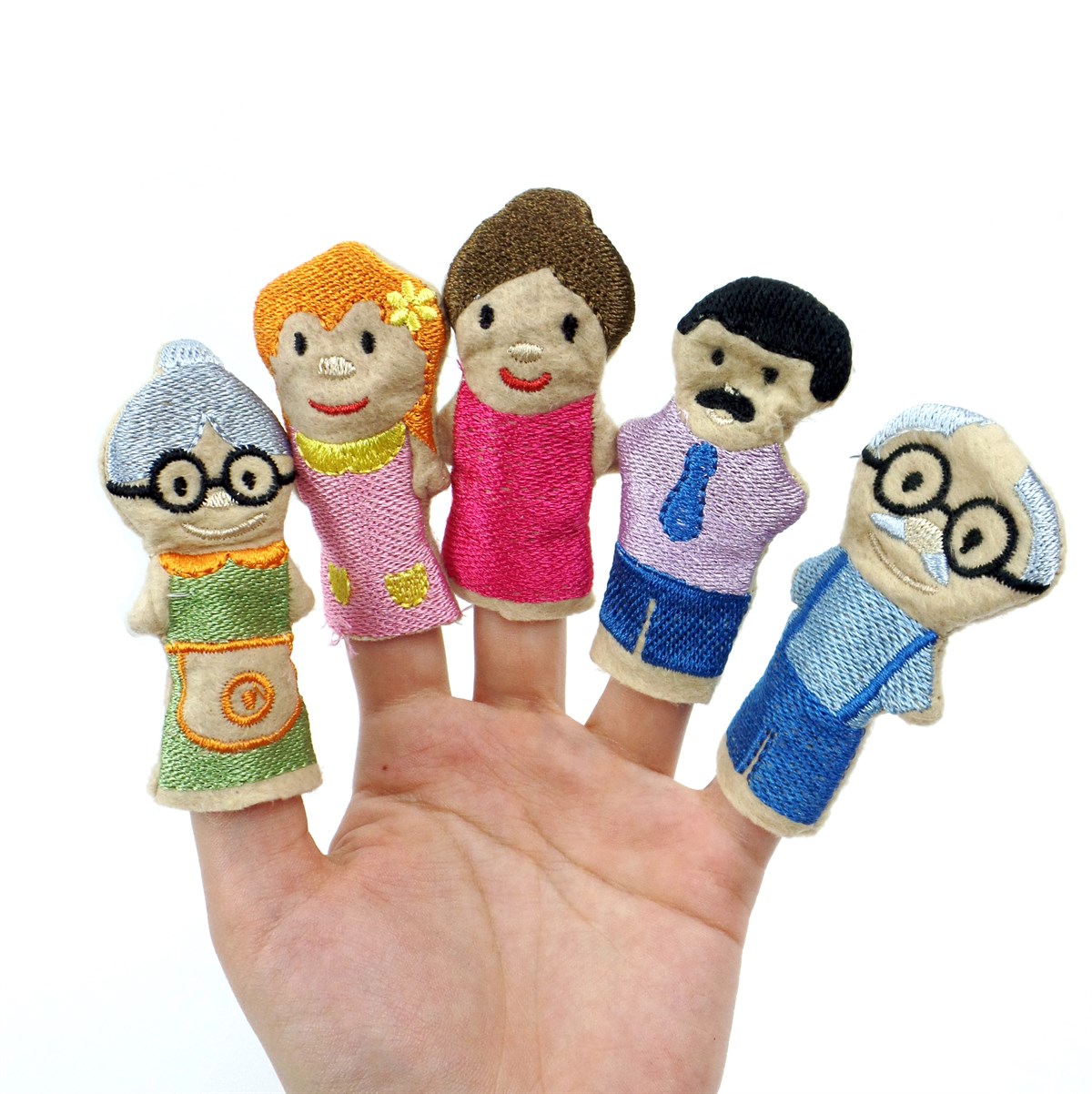 10 lu Parmak Kukla İnsanlar