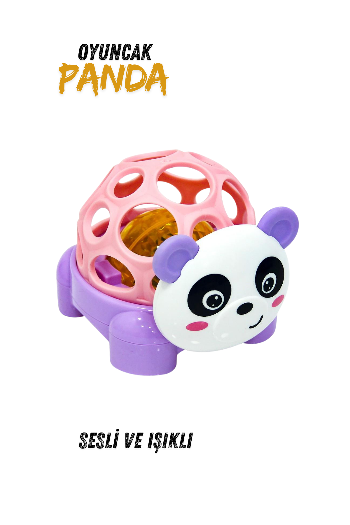 Pilli Işıklı Çıngıraklı Oyuncak Hayvanlar (0+ Yaş)