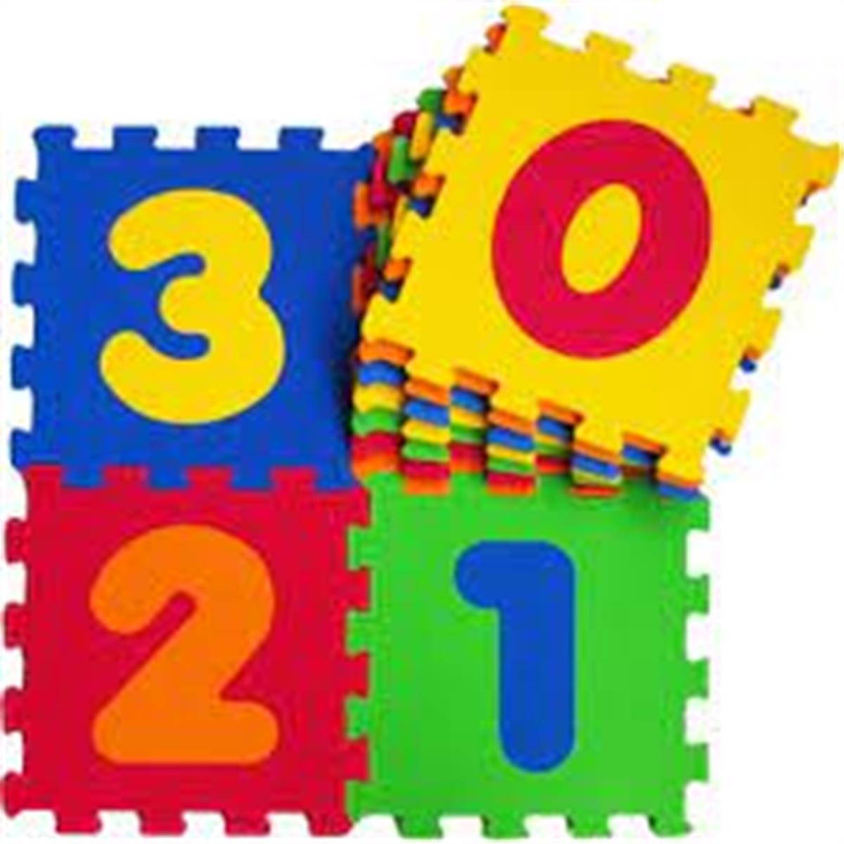 Plastik Lego ve Blok SetleriKMKEV302Eva Rakamlar Karo 33 x 33 cm 7 mm