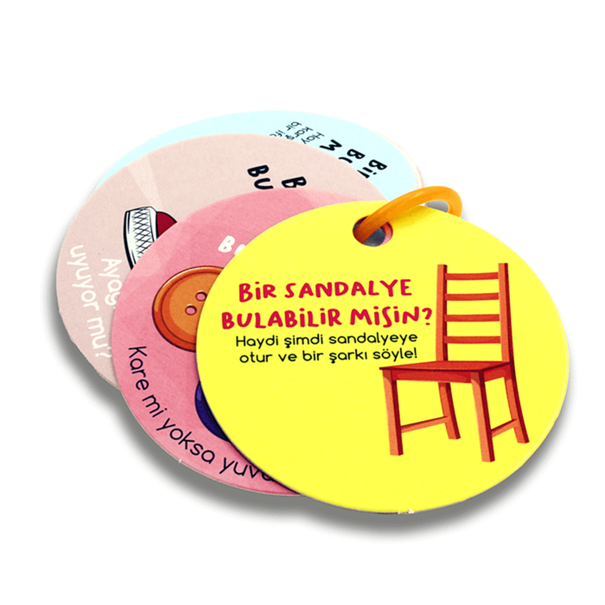 Bul Beni! Aktivite Kartları