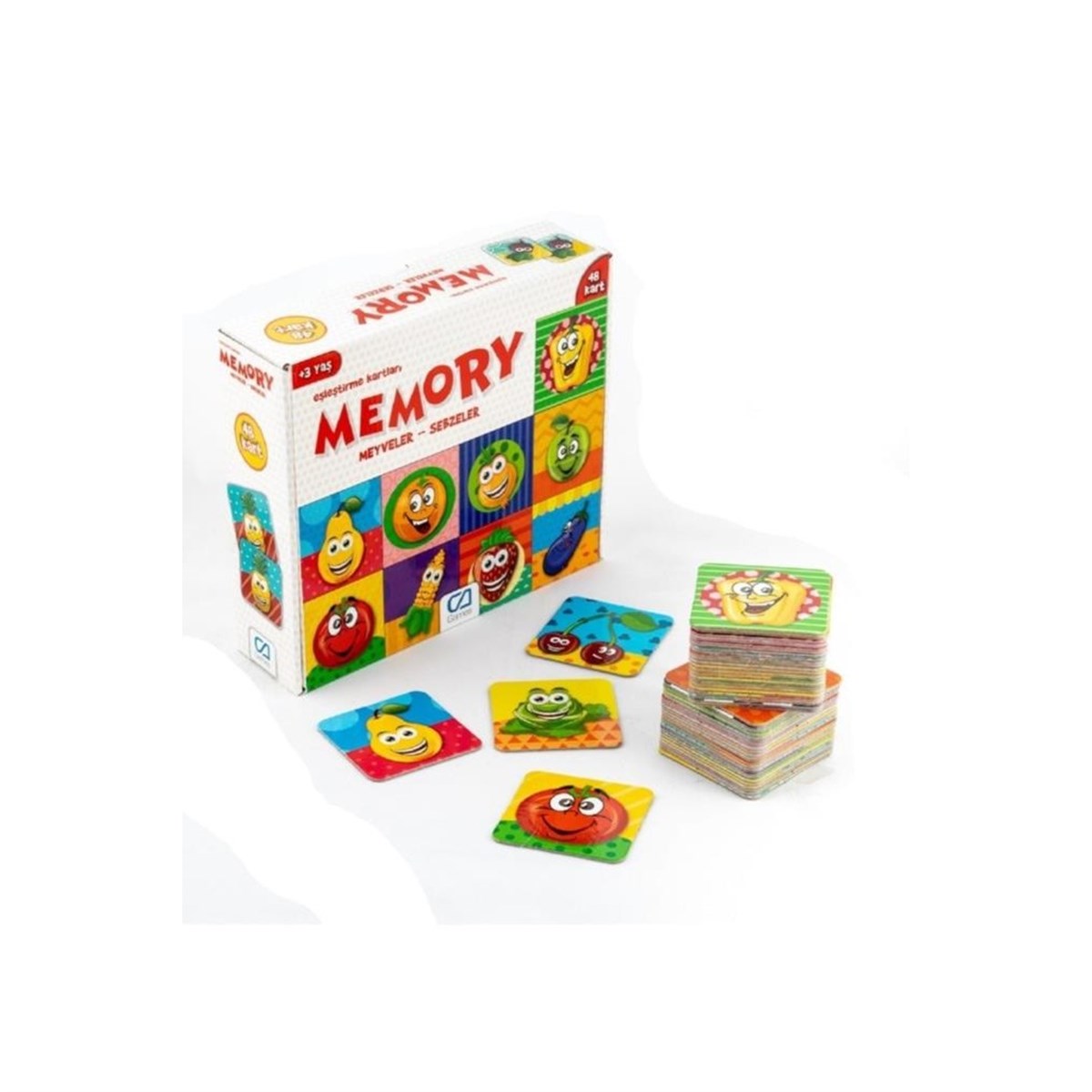 Hafıza Kartları Sebzeler-Meyveler