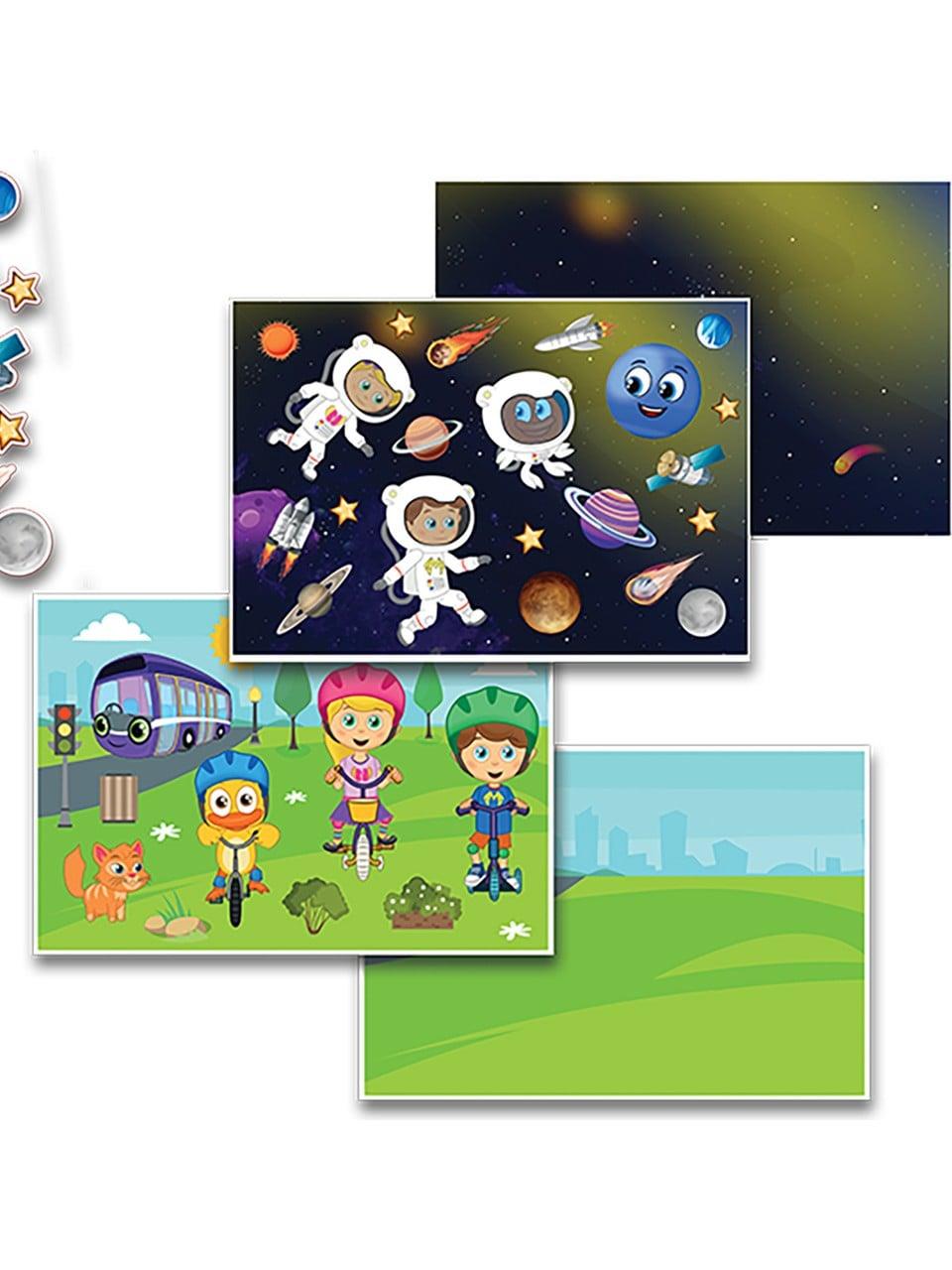 Sevimli Dostlar Macera Peşinde Manyetik Hikaye Oluşturma