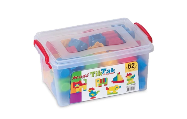 Tik Tak Küçük Box Bloklar 62 Parça
