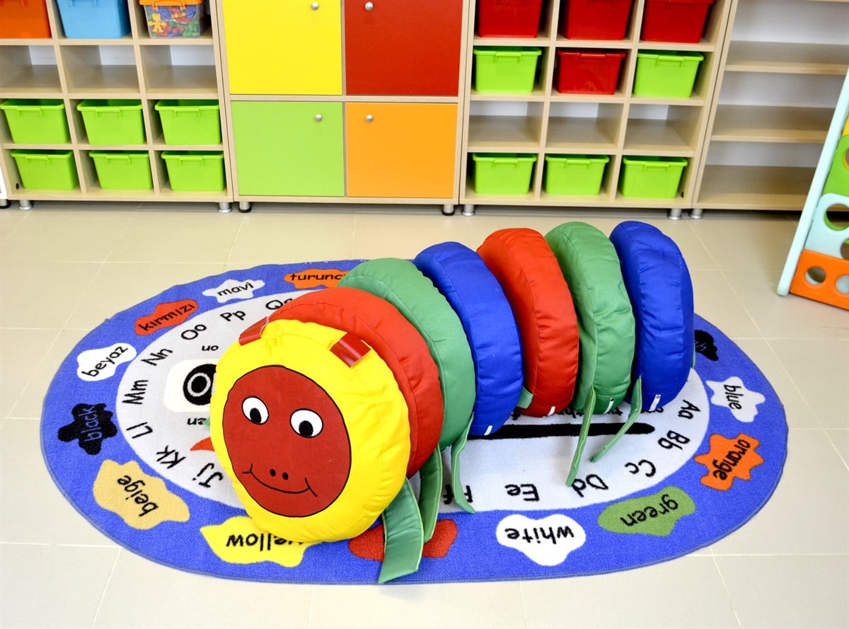 Tırtıl Minder Seti