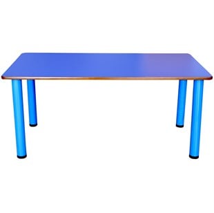 60 x 120 cm Mdf Masa Metal Ayaklı