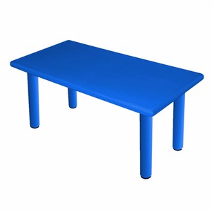 60 X 120 Plastik Masa Metal Ayaklı