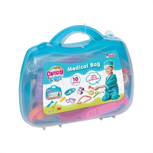 Candy Doktor Çantası 10 Parça Aksesuarlı 