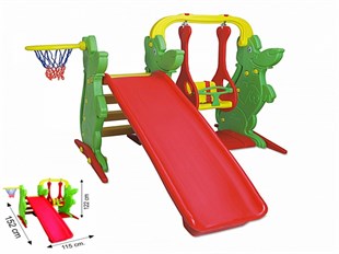 Çomar Kaydırak ve Salıncak Seti