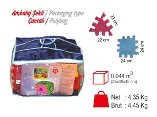 Puzzle Yapı Blokları 24 Parça