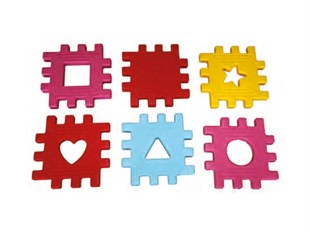 Puzzle Yapı Blokları 24 Parça