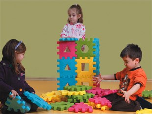 Puzzle Yapı Blokları 24 Parça