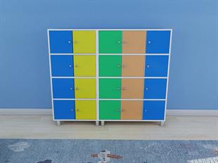 20 Kapaklı Öğrenci Dolabı