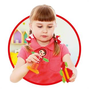 Kaktüs Bloklar Kova 120 Parça