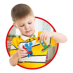 Kaktüs Bloklar Kova 120 Parça