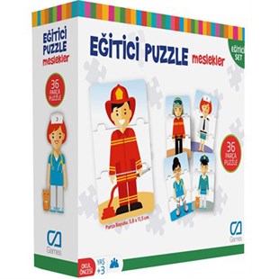 Meslekler Puzzle 36 Parça 