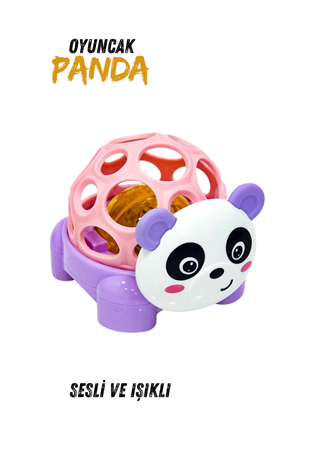 Pilli Işıklı Çıngıraklı Oyuncak Hayvanlar (0+ Yaş)