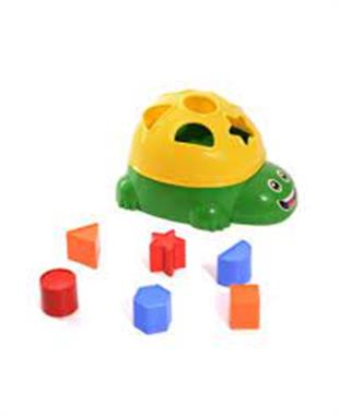 Plastik Lego ve Blok SetleriKMMK801 Eğitici Bul Tak Kaplumbağa 