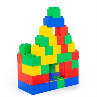 Plastik Lego ve Blok SetleriKMP68033Dev Lego Blokları 45 Parça