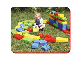 Dev Tuğla Bloklar 36 Parça