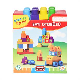 Jumbo Bloklar Sayı Otobüsü