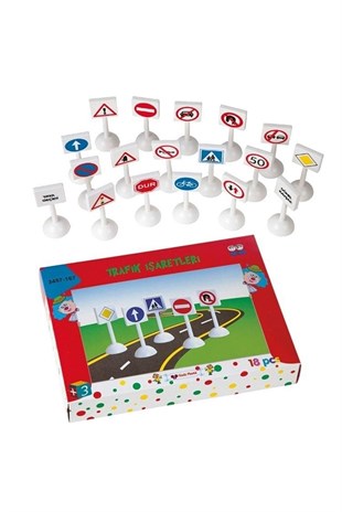 Trafik İşaretleri 18 Parça