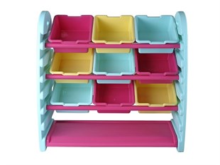Plastik Saklama Rafı Ve Kutuları
