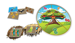 Kuş Yuvası Eğitici Zeka Oyunu